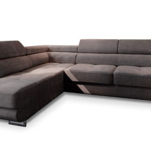 NAROŻNIK APIRO L-S z funkcją spania Brązowy 221199 NAROŻNIK APIRO L-S z funkcją spania Brązowy 221199
