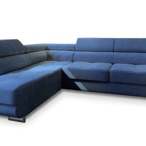 NAROŻNIK APIRO L-S z funkcją spania Niebieski 221207 NAROŻNIK APIRO L-S z funkcją spania Niebieski 221207