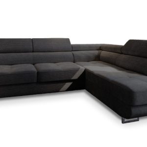 NAROŻNIK APIRO R-S z funkcją spania Czarny 282248 NAROŻNIK APIRO R-S z funkcją spania Czarny 282248