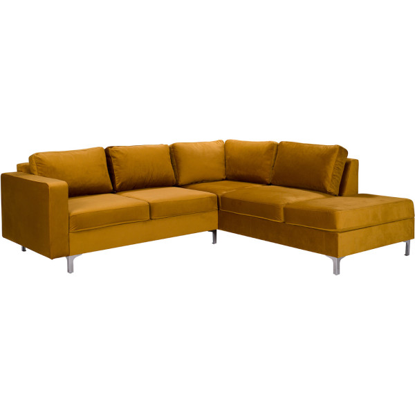 Narożnik ARLANDO VELVET tiffany 08 prawy 289000
