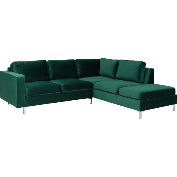 Narożnik ARLANDO VELVET tiffany 10 prawy 289005