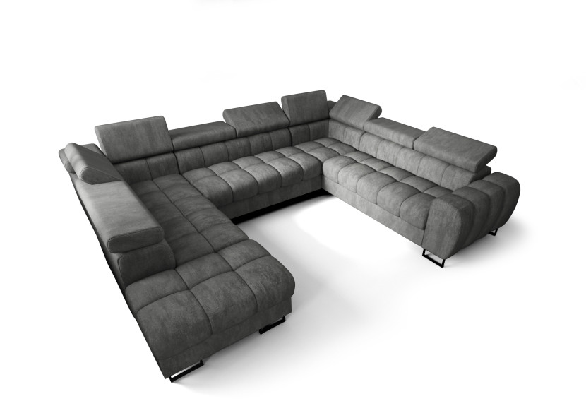 Narożnik Aspen Max I 265X350X225 funkcja spania i pojemnik 222722