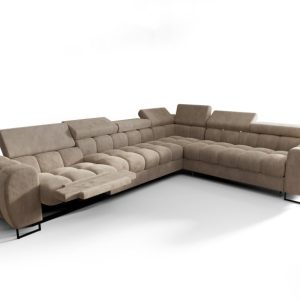 Narożnik Aspen Max Relax 330×260 funkcja spania i pojemnik 222724