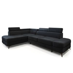 Narożnik AVISE M L-S z funkcją spania Czarny 993927 Narożnik AVISE M L-S z funkcją spania Czarny 993927
