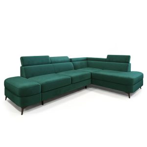 Narożnik AVISE M R-S z funkcją spania Zielony 993953 Narożnik AVISE M R-S z funkcją spania Zielony 993953