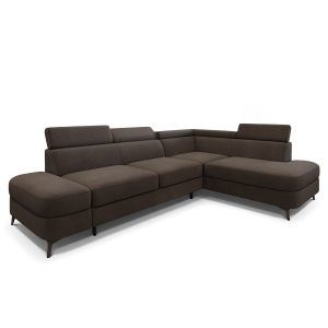 Narożnik AVISE MV R-S z funkcją spania Brązowy 993954 Narożnik AVISE MV R-S z funkcją spania Brązowy 993954
