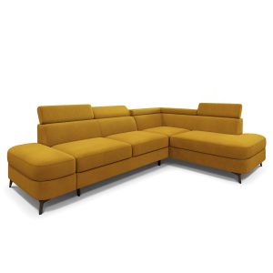 Narożnik AVISE MV R-S z funkcją spania Żółty 994039 Narożnik AVISE MV R-S z funkcją spania Żółty 994039