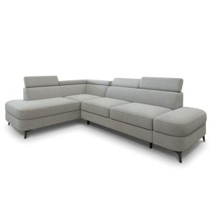 Narożnik AVISE Q L-S z funkcją spania Szary 994066 Narożnik AVISE Q L-S z funkcją spania Szary 994066