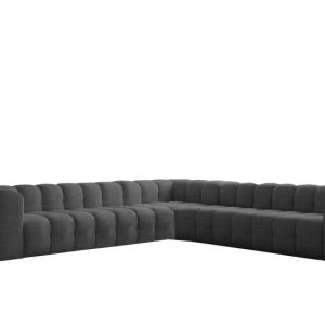 Narożnik Baloo Corner Duży, 8-osobowy, do salonu, tkanina Moly, antracyt 806530 Narożnik Baloo Corner Duży, 8-osobowy, do salonu, tkanina Moly, antracyt 806530