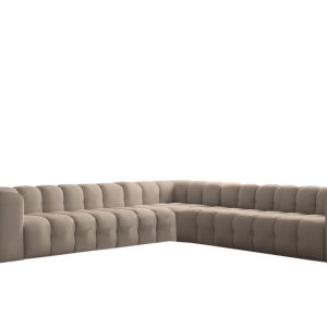 Narożnik Baloo Corner Duży, 8-osobowy, do salonu, tkanina Tiffany, taupe 806518 Narożnik Baloo Corner Duży, 8-osobowy, do salonu, tkanina Tiffany, taupe 806518