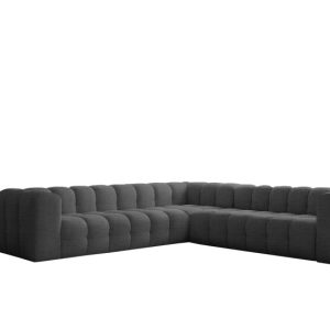 Narożnik Baloo Corner Średni, 6-osobowy, do salonu, tkanina Moly, antracyt 806500 Narożnik Baloo Corner Średni, 6-osobowy, do salonu, tkanina Moly, antracyt 806500