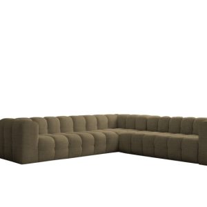 Narożnik Baloo Corner Średni, 6-osobowy, do salonu, tkanina Moly, zielony 806481 Narożnik Baloo Corner Średni, 6-osobowy, do salonu, tkanina Moly, zielony 806481