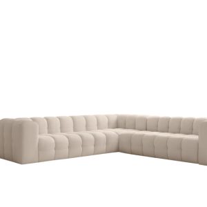 Narożnik Baloo Corner Średni, 6-osobowy, do salonu, tkanina Tiffany, beż 806479