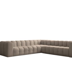 Narożnik Baloo Corner Średni, 6-osobowy, do salonu, tkanina Tiffany, taupe 806526