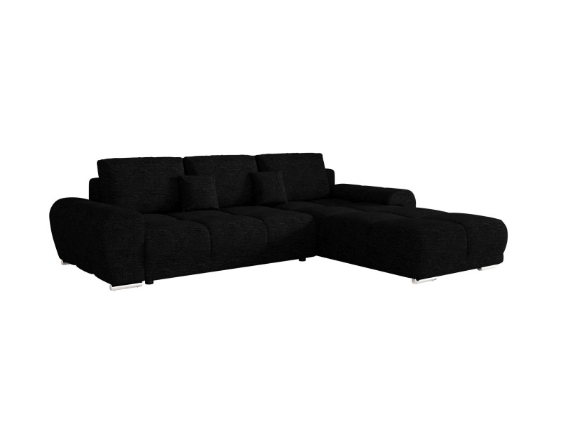 Narożnik BEGA L Prawy aragon 99 czarny 814873