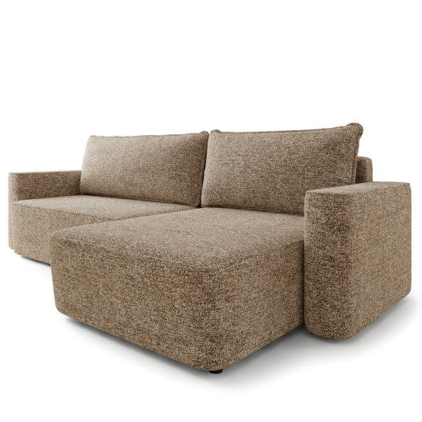 Narożnik BELARO BL z funkcją spania, Beżowy 1048047