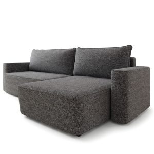 Narożnik BELARO BL z funkcją spania, Szary 1048053 Narożnik BELARO BL z funkcją spania, Szary 1048053