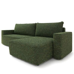 Narożnik BELARO BL z funkcją spania, Zielony 1048049 Narożnik BELARO BL z funkcją spania, Zielony 1048049