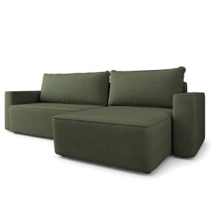 Narożnik BELARO z funkcją spania Oliwkowy 1001710 Narożnik BELARO z funkcją spania Oliwkowy 1001710