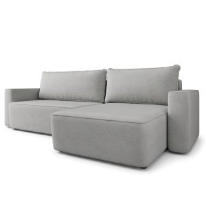Narożnik BELARO z funkcją spania Szary 1001673 Narożnik BELARO z funkcją spania Szary 1001673