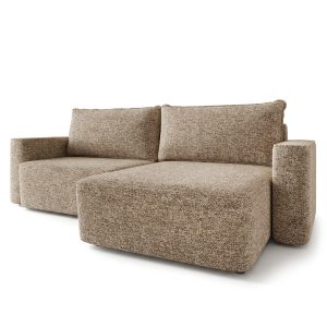 Narożnik BELISE BL z funkcją spania, Beżowy 1048050 Narożnik BELISE BL z funkcją spania, Beżowy 1048050
