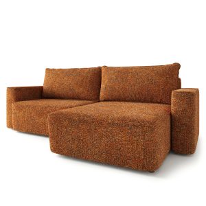 Narożnik BELISE BL z funkcją spania, Pomarańczowy 1048048 Narożnik BELISE BL z funkcją spania, Pomarańczowy 1048048