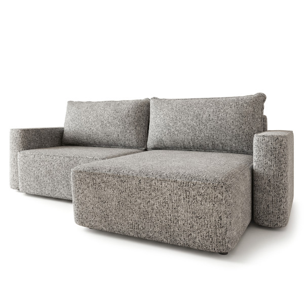 Narożnik BELISE BL z funkcją spania, Szary 1048044