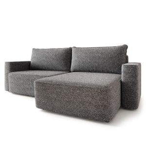 Narożnik BELISE BL z funkcją spania, Szary 1048031 Narożnik BELISE BL z funkcją spania, Szary 1048031