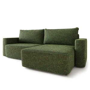 Narożnik BELISE BL z funkcją spania, Zielony 1048042 Narożnik BELISE BL z funkcją spania, Zielony 1048042