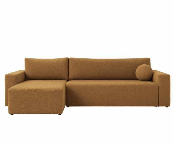Narożnik BELLA boucle z funkcją spania – GRATIS poduszka kula quelle 17 786393