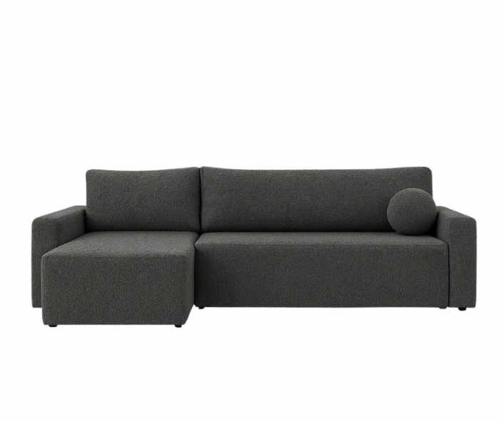 Narożnik BELLA boucle z funkcją spania – GRATIS poduszka kula quelle 92 786390
