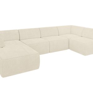 Narożnik bez funkcji spania MOVO 345x180x78 Beżowy 983688 Narożnik bez funkcji spania MOVO 345x180x78 Beżowy 983688