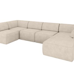 Narożnik bez funkcji spania MOVO 345x180x78 Beżowy 983692 Narożnik bez funkcji spania MOVO 345x180x78 Beżowy 983692
