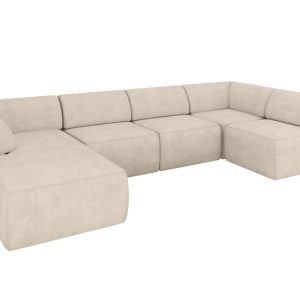 Narożnik bez funkcji spania MOVO 345x180x78 Beżowy 983698 Narożnik bez funkcji spania MOVO 345x180x78 Beżowy 983698
