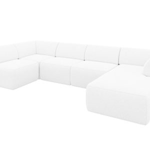 Narożnik bez funkcji spania MOVO 345x180x78 Biały 983719