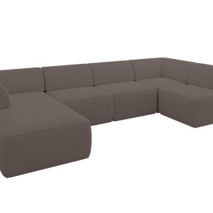Narożnik bez funkcji spania MOVO 345x180x78 Brązowy 988683