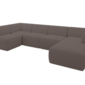 Narożnik bez funkcji spania MOVO 345x180x78 Brązowy 983734
