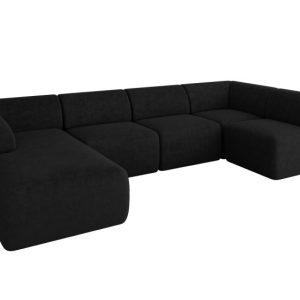 Narożnik bez funkcji spania MOVO 345x180x78 Czarny 983713