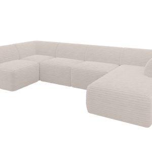Narożnik bez funkcji spania MOVO 345x180x78 Ecru 983709