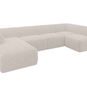 Narożnik bez funkcji spania MOVO 345x180x78 Ecru 983684