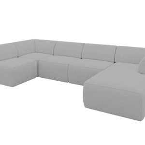 Narożnik bez funkcji spania MOVO 345x180x78 Szary 983722