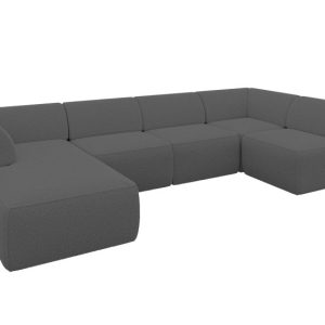 Narożnik bez funkcji spania MOVO 345x180x78 Szary 983723 Narożnik bez funkcji spania MOVO 345x180x78 Szary 983723