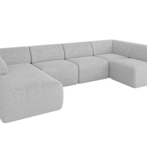 Narożnik bez funkcji spania MOVO 345x180x78 Szary 983735 Narożnik bez funkcji spania MOVO 345x180x78 Szary 983735