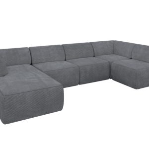 Narożnik bez funkcji spania MOVO 345x180x78 Szary 983736 Narożnik bez funkcji spania MOVO 345x180x78 Szary 983736