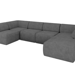 Narożnik bez funkcji spania MOVO 345x180x78 Szary 984806 Narożnik bez funkcji spania MOVO 345x180x78 Szary 984806