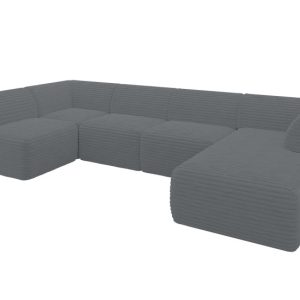 Narożnik bez funkcji spania MOVO 345x180x78 Szary 988682 Narożnik bez funkcji spania MOVO 345x180x78 Szary 988682