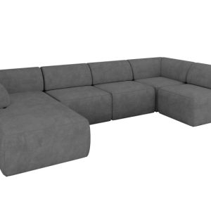 Narożnik bez funkcji spania MOVO 345x180x78 Szary 983706