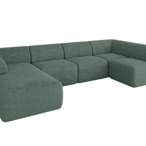 Narożnik bez funkcji spania MOVO 345x180x78 Zielony 983687 Narożnik bez funkcji spania MOVO 345x180x78 Zielony 983687
