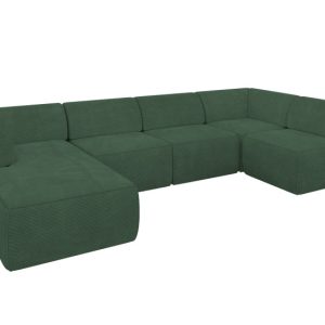 Narożnik bez funkcji spania MOVO 345x180x78 Zielony 983718 Narożnik bez funkcji spania MOVO 345x180x78 Zielony 983718