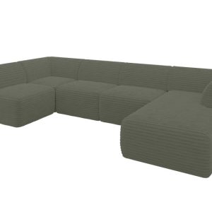 Narożnik bez funkcji spania MOVO 345x180x78 Zielony 983748 Narożnik bez funkcji spania MOVO 345x180x78 Zielony 983748